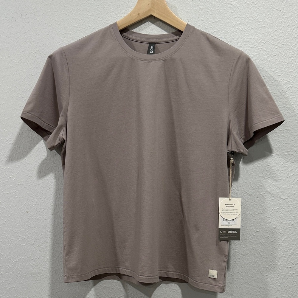 Vuori Feather Tee Soft Pewter